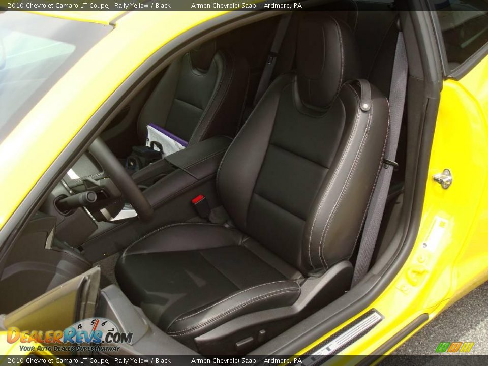 2010 Chevrolet Camaro LT Coupe Rally Yellow / Black Photo #27