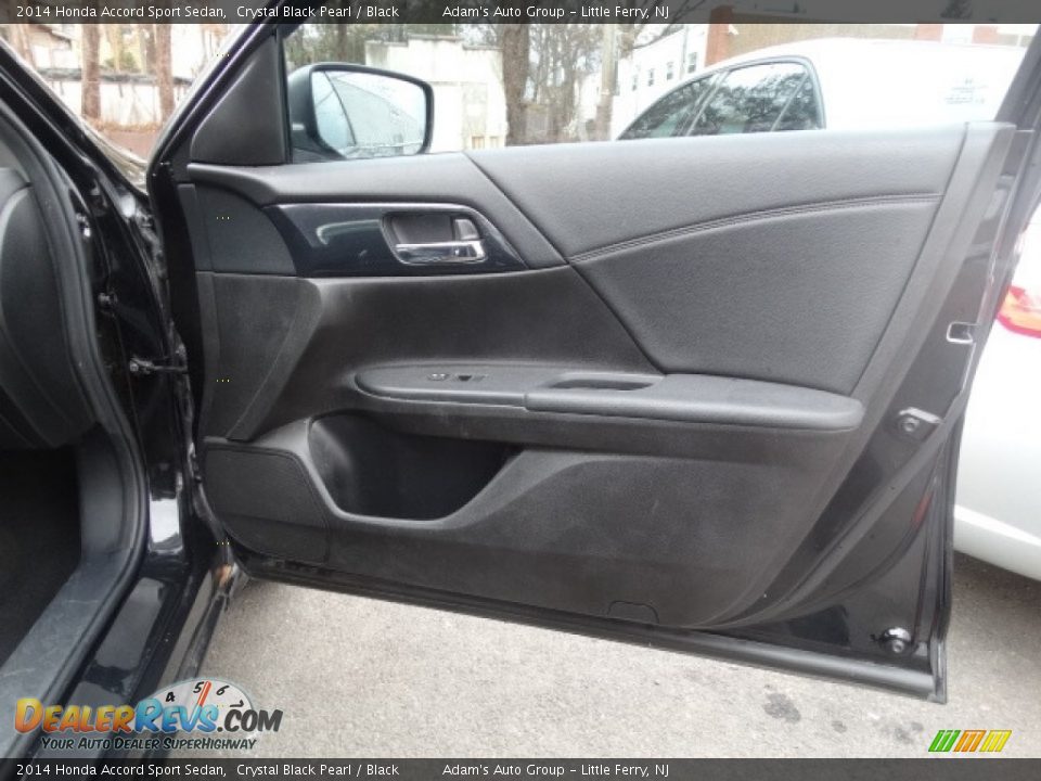 2014 Honda Accord Sport Sedan Crystal Black Pearl / Black Photo #7