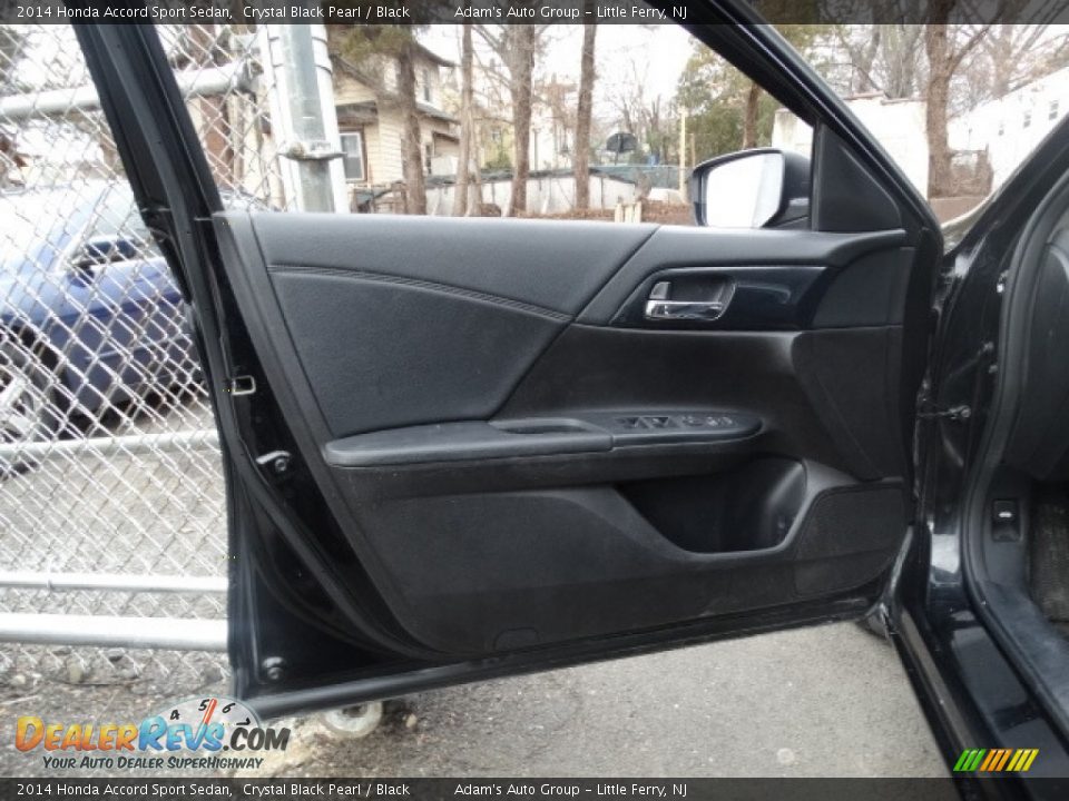 2014 Honda Accord Sport Sedan Crystal Black Pearl / Black Photo #10