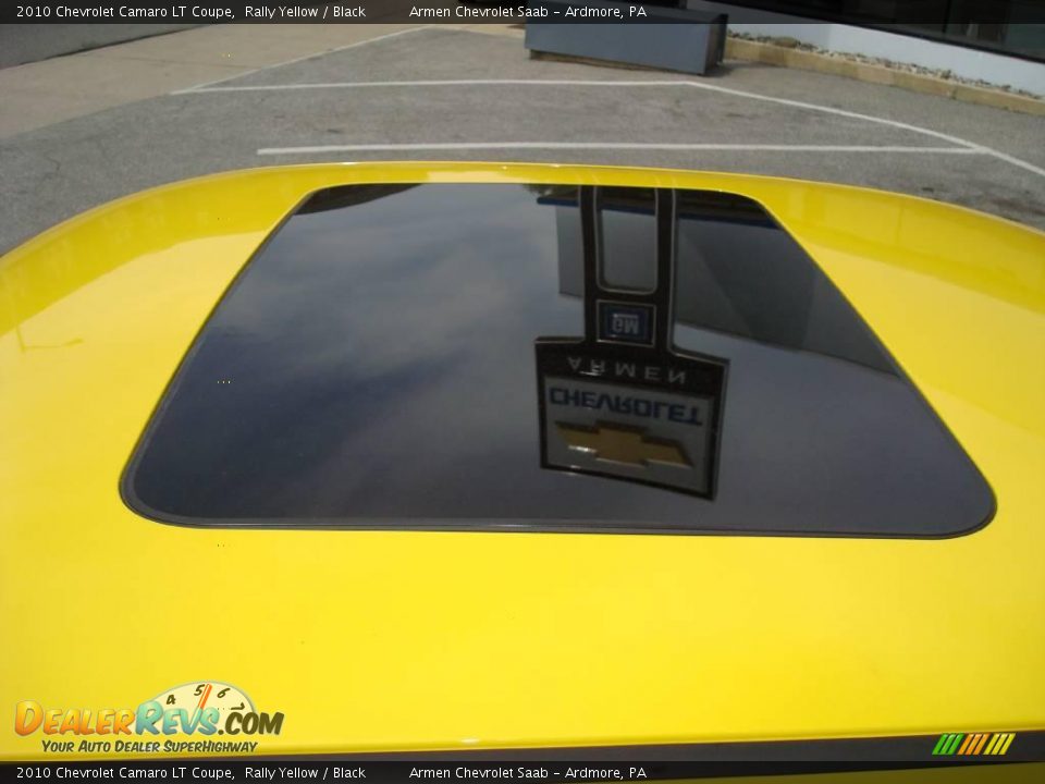 2010 Chevrolet Camaro LT Coupe Rally Yellow / Black Photo #29