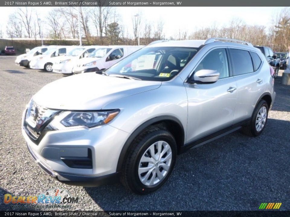 2017 Nissan Rogue S AWD Brilliant Silver / Charcoal Photo #10