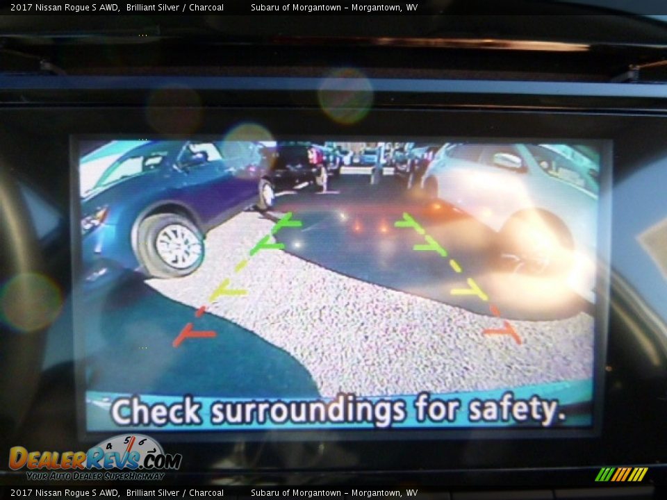 2017 Nissan Rogue S AWD Brilliant Silver / Charcoal Photo #16
