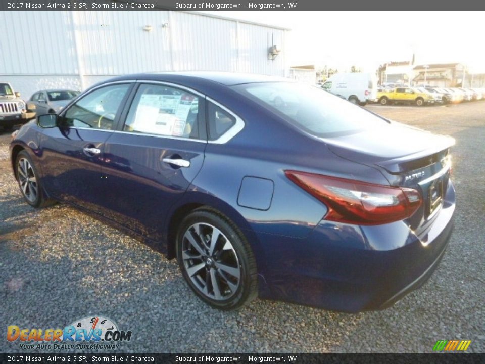 2017 Nissan Altima 2.5 SR Storm Blue / Charcoal Photo #9