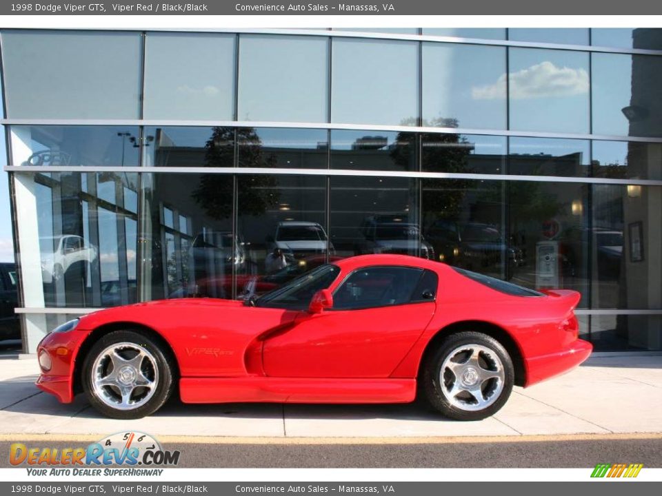 1998 Dodge Viper GTS Viper Red / Black/Black Photo #2