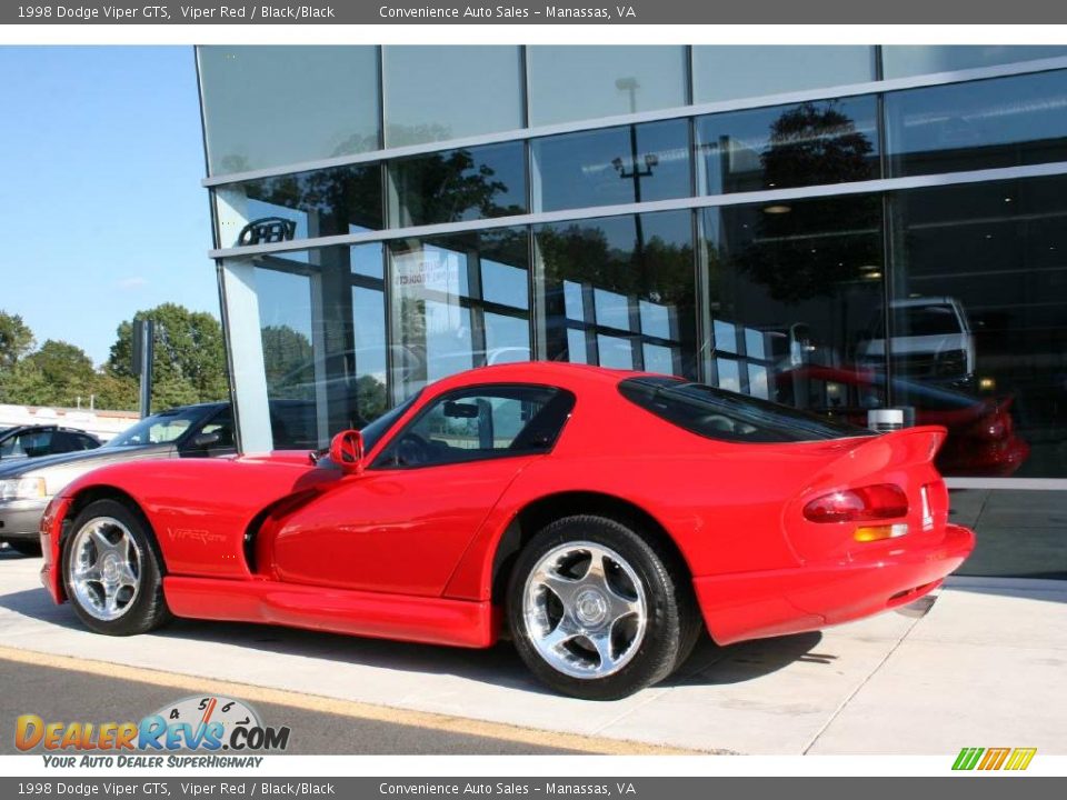 1998 Dodge Viper GTS Viper Red / Black/Black Photo #3
