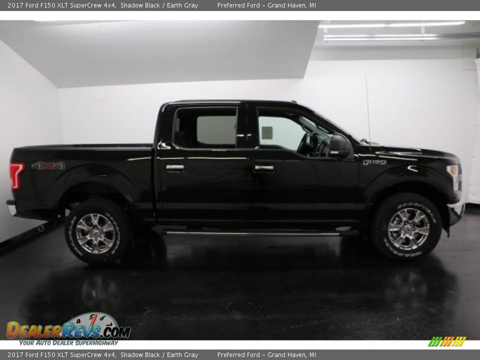 2017 Ford F150 XLT SuperCrew 4x4 Shadow Black / Earth Gray Photo #1