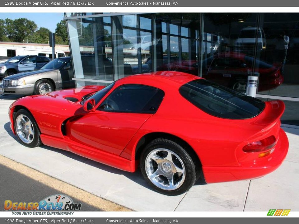 1998 Dodge Viper GTS Viper Red / Black/Black Photo #4