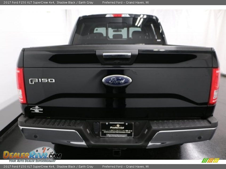 2017 Ford F150 XLT SuperCrew 4x4 Shadow Black / Earth Gray Photo #9