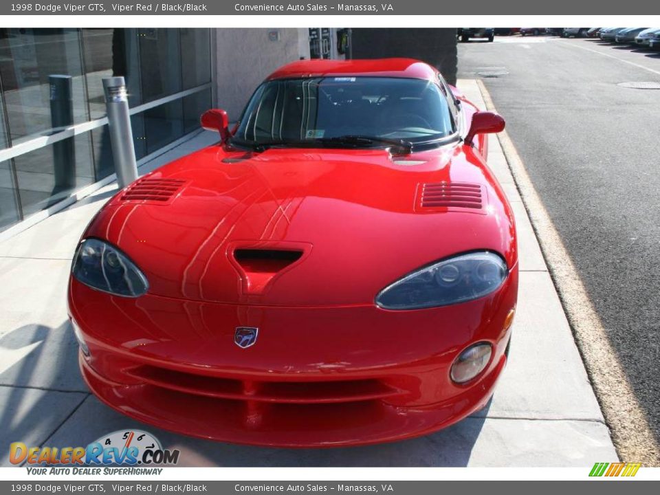 1998 Dodge Viper GTS Viper Red / Black/Black Photo #6