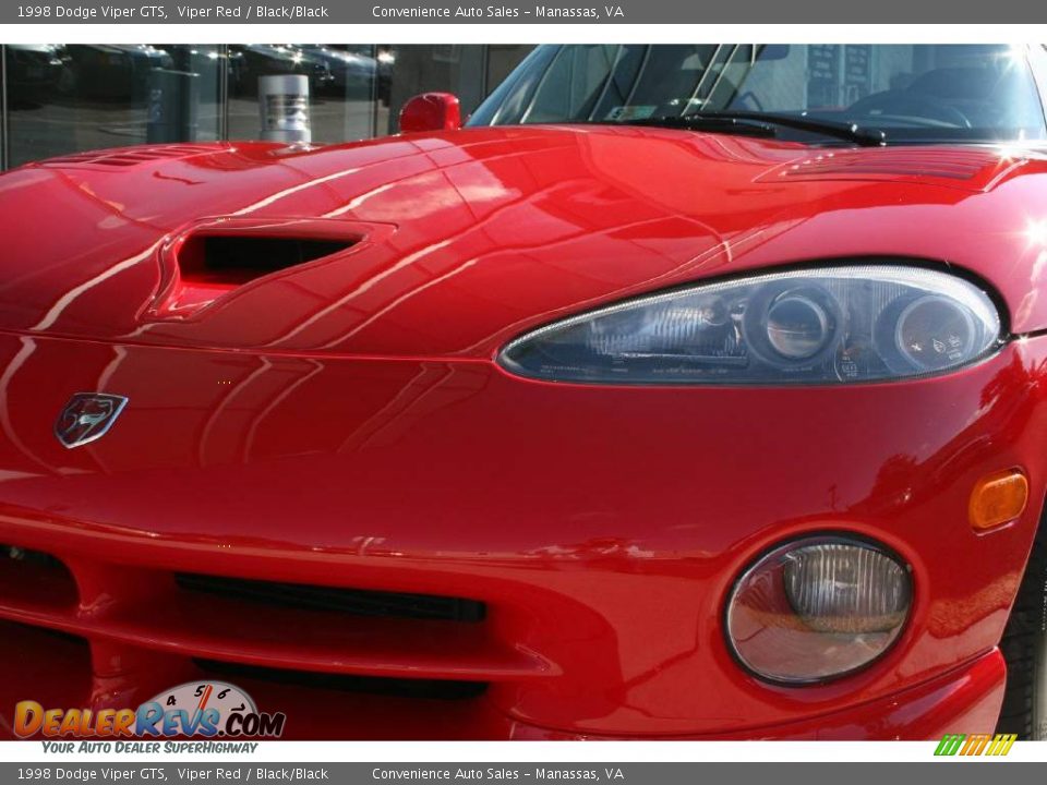 1998 Dodge Viper GTS Viper Red / Black/Black Photo #8