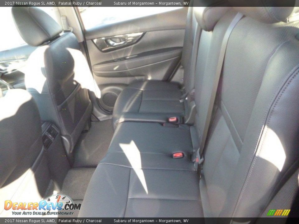 2017 Nissan Rogue SL AWD Palatial Ruby / Charcoal Photo #4
