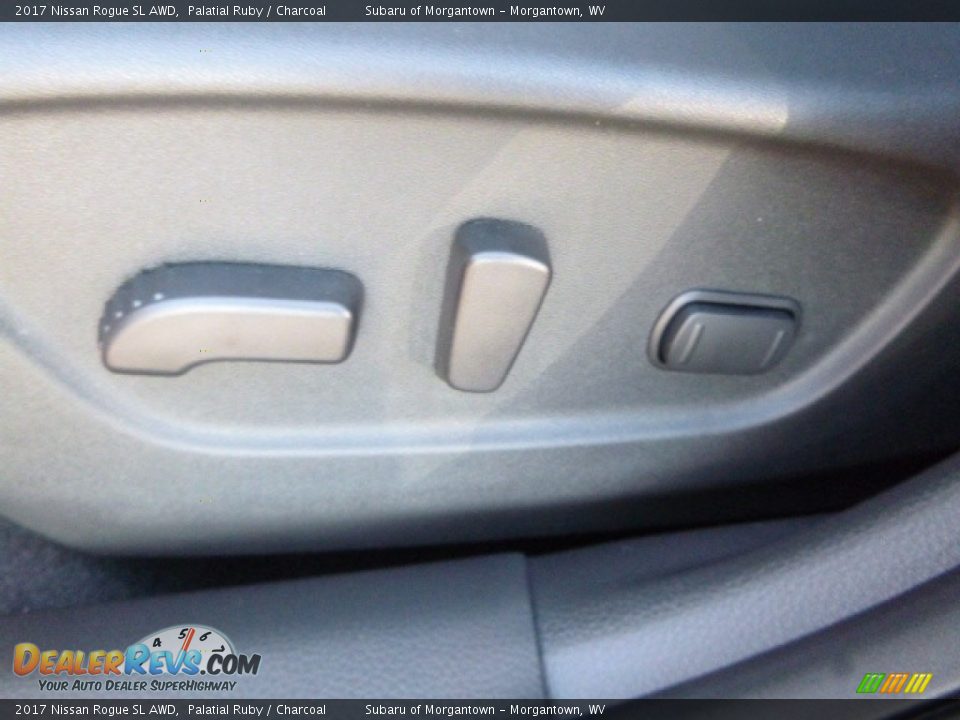 2017 Nissan Rogue SL AWD Palatial Ruby / Charcoal Photo #15