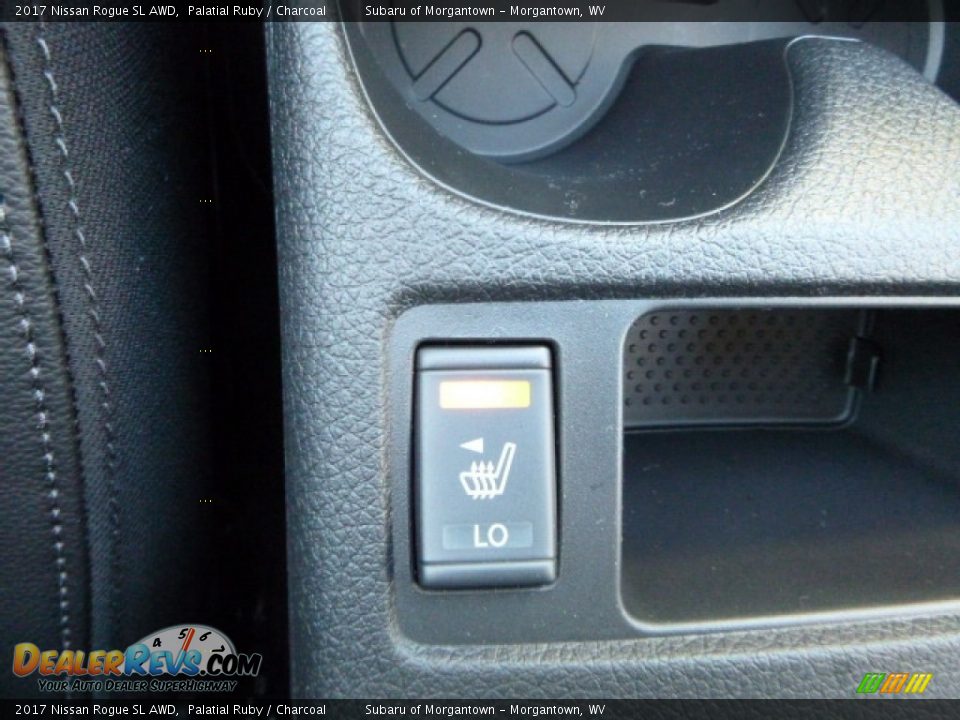 2017 Nissan Rogue SL AWD Palatial Ruby / Charcoal Photo #17