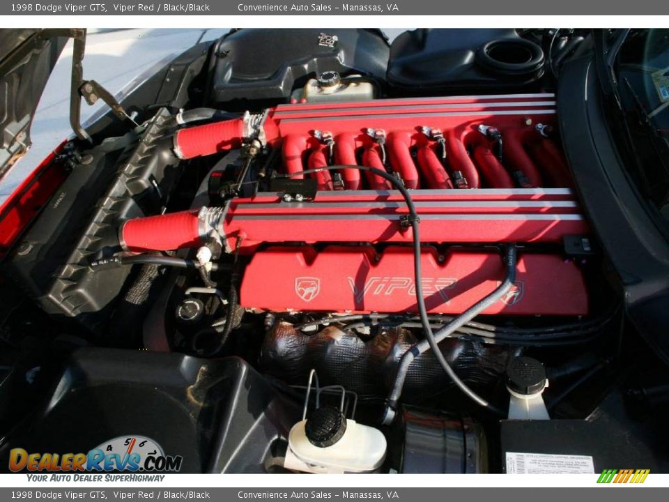 1998 Dodge Viper GTS Viper Red / Black/Black Photo #19
