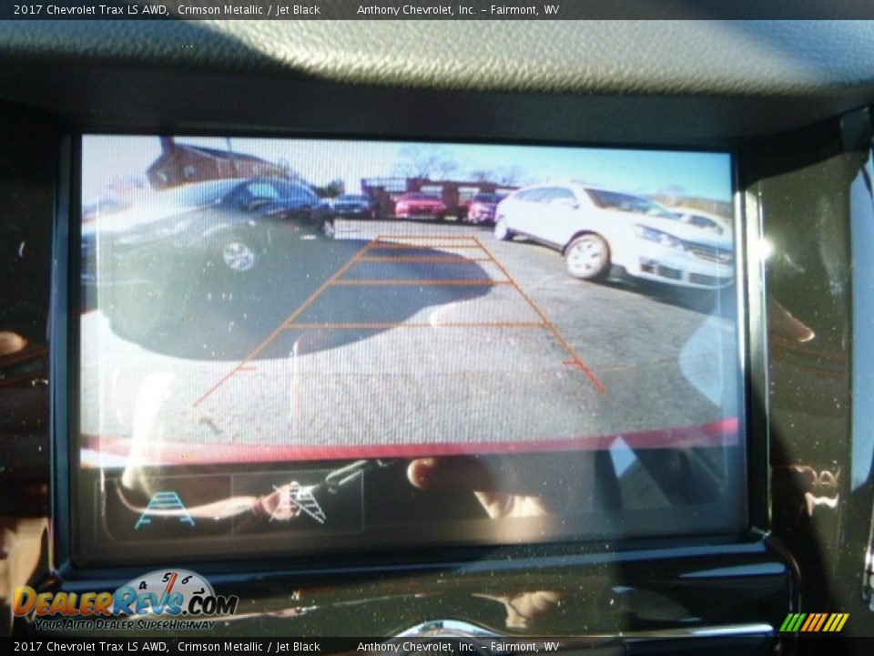 2017 Chevrolet Trax LS AWD Crimson Metallic / Jet Black Photo #16