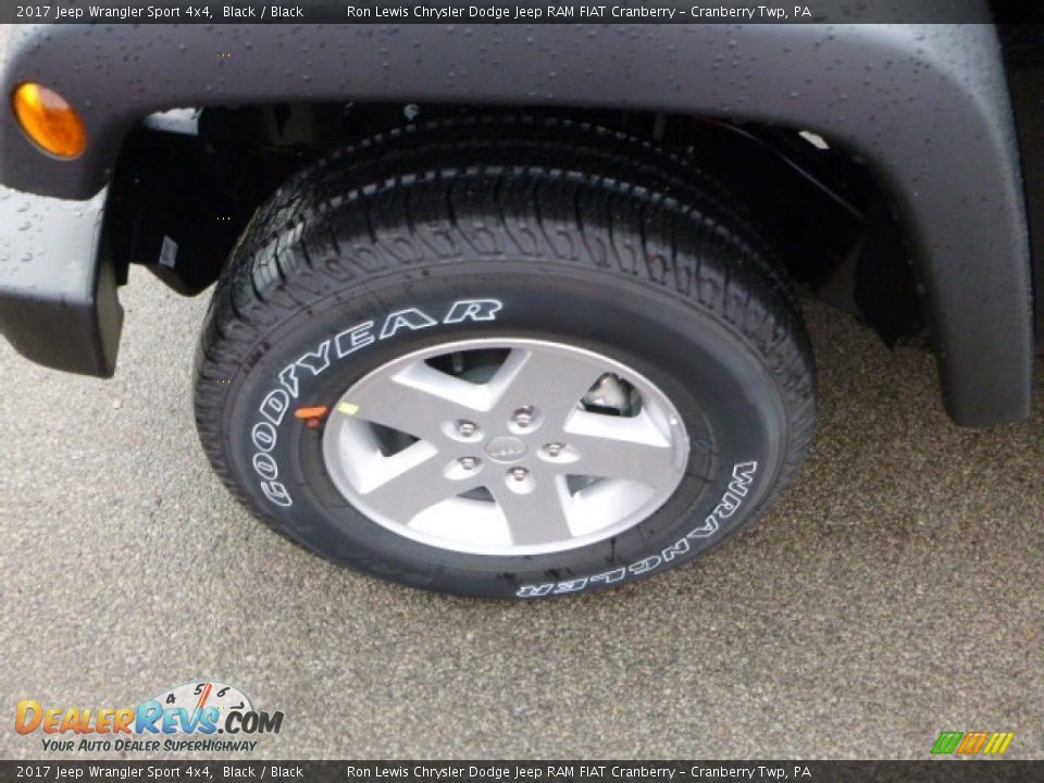 2017 Jeep Wrangler Sport 4x4 Black / Black Photo #2