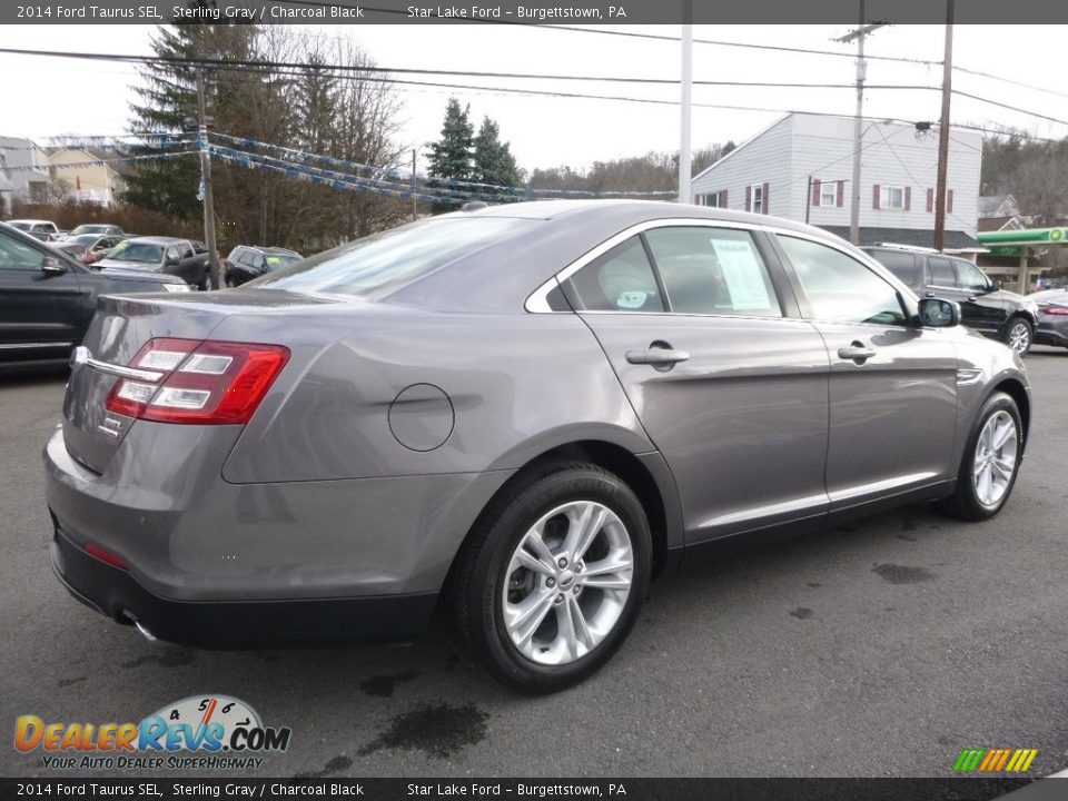 2014 Ford Taurus SEL Sterling Gray / Charcoal Black Photo #6