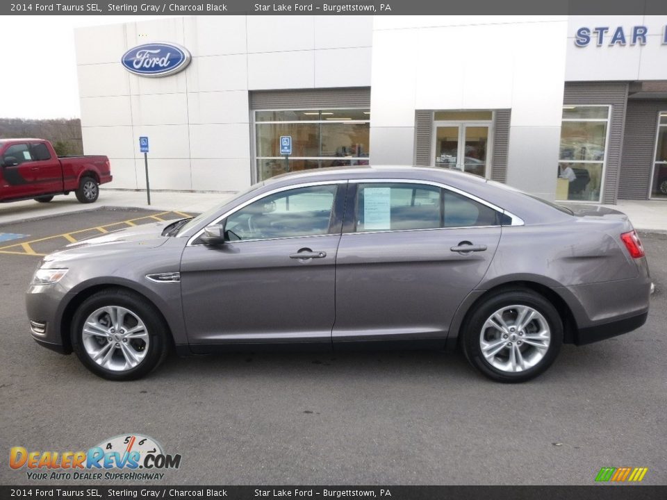 2014 Ford Taurus SEL Sterling Gray / Charcoal Black Photo #9