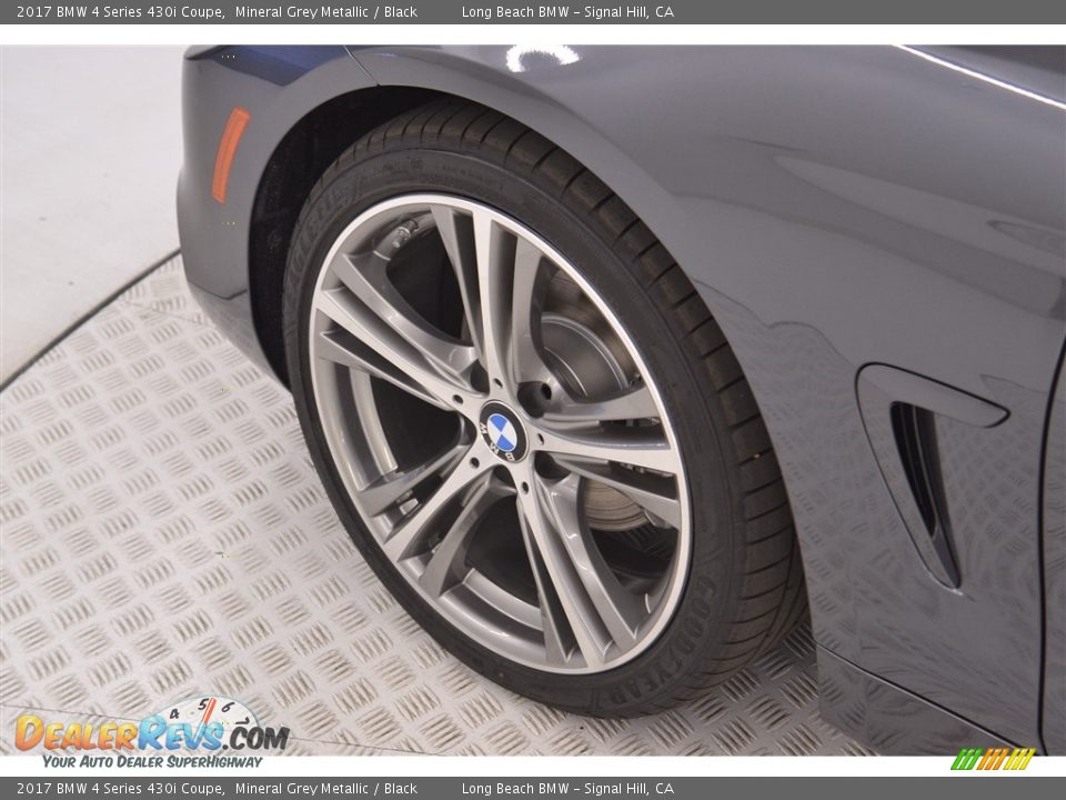 2017 BMW 4 Series 430i Coupe Mineral Grey Metallic / Black Photo #6