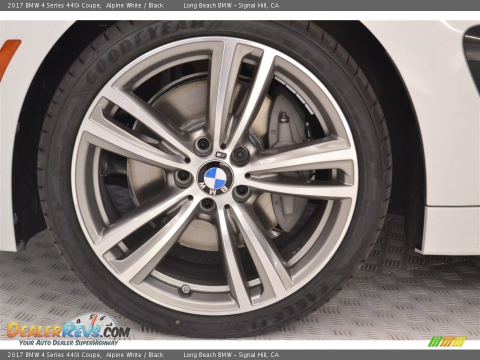 2017 BMW 4 Series 440i Coupe Alpine White / Black Photo #6