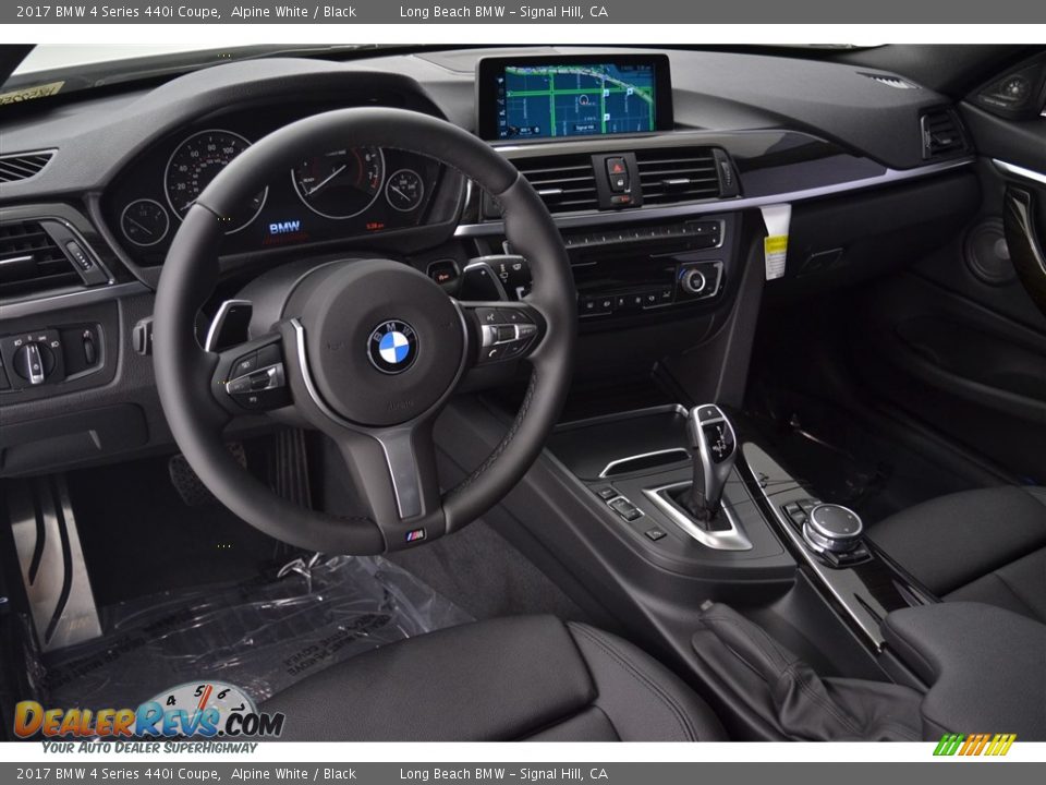 2017 BMW 4 Series 440i Coupe Alpine White / Black Photo #7