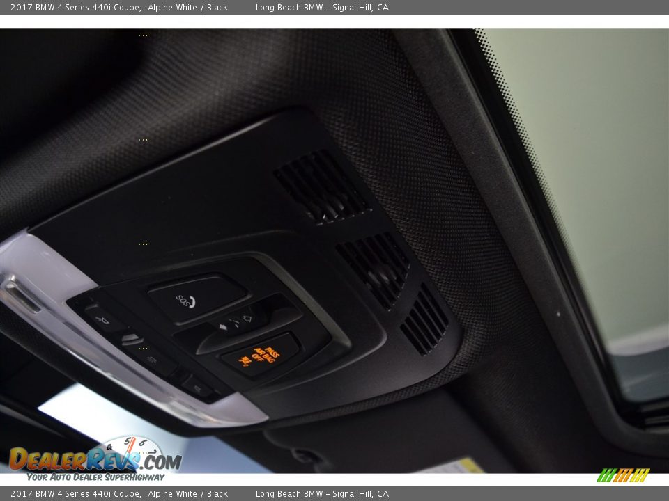 2017 BMW 4 Series 440i Coupe Alpine White / Black Photo #13