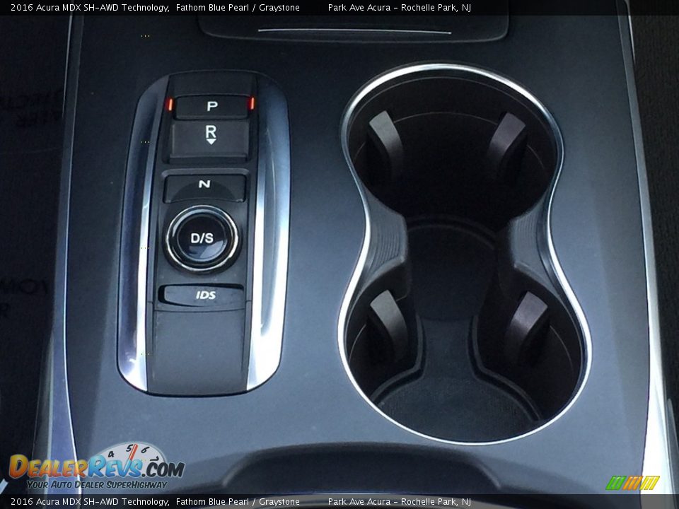 2016 Acura MDX SH-AWD Technology Fathom Blue Pearl / Graystone Photo #17