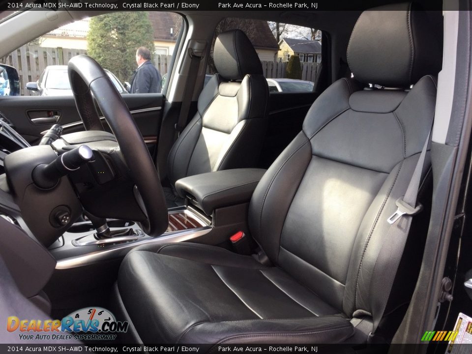 2014 Acura MDX SH-AWD Technology Crystal Black Pearl / Ebony Photo #13