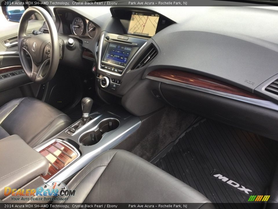 2014 Acura MDX SH-AWD Technology Crystal Black Pearl / Ebony Photo #27
