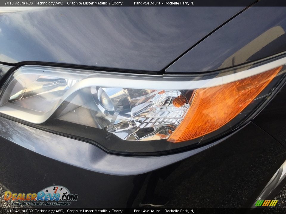 2013 Acura RDX Technology AWD Graphite Luster Metallic / Ebony Photo #32