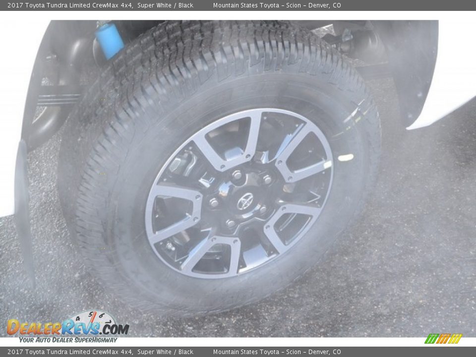 2017 Toyota Tundra Limited CrewMax 4x4 Super White / Black Photo #9