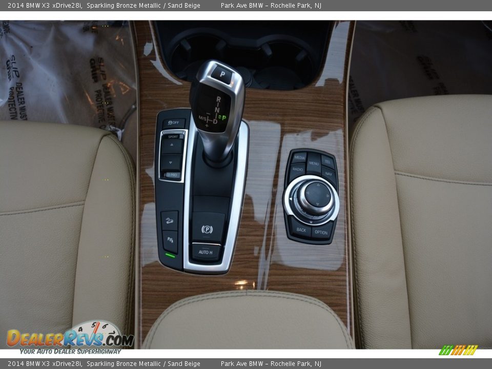 2014 BMW X3 xDrive28i Sparkling Bronze Metallic / Sand Beige Photo #17