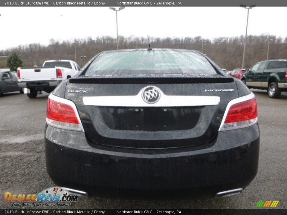 2013 Buick LaCrosse FWD Carbon Black Metallic / Ebony Photo #6