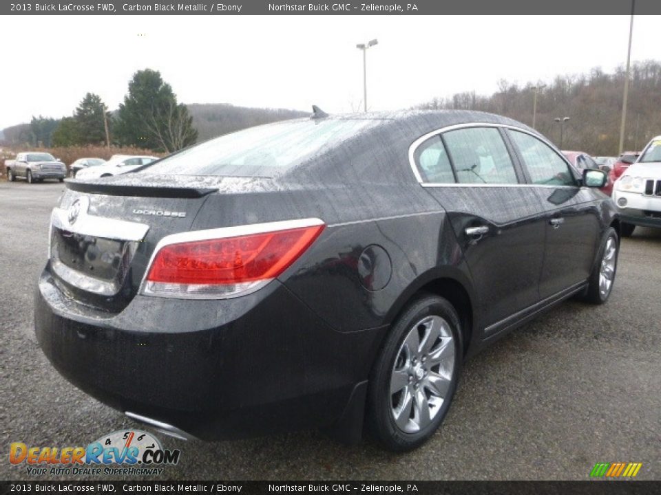 2013 Buick LaCrosse FWD Carbon Black Metallic / Ebony Photo #7