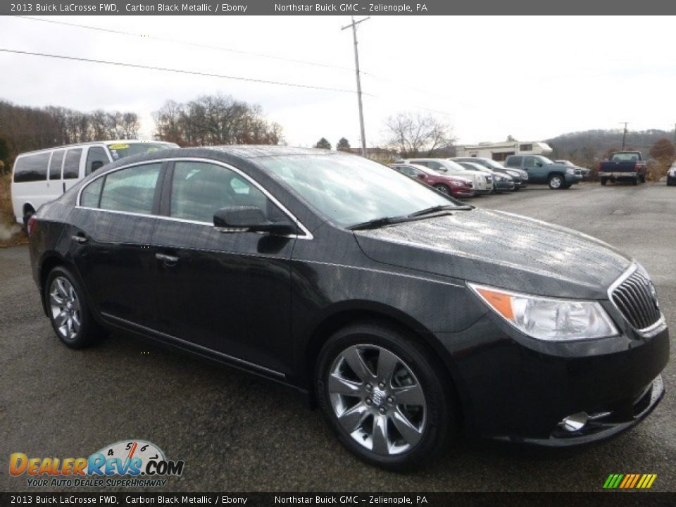 2013 Buick LaCrosse FWD Carbon Black Metallic / Ebony Photo #10