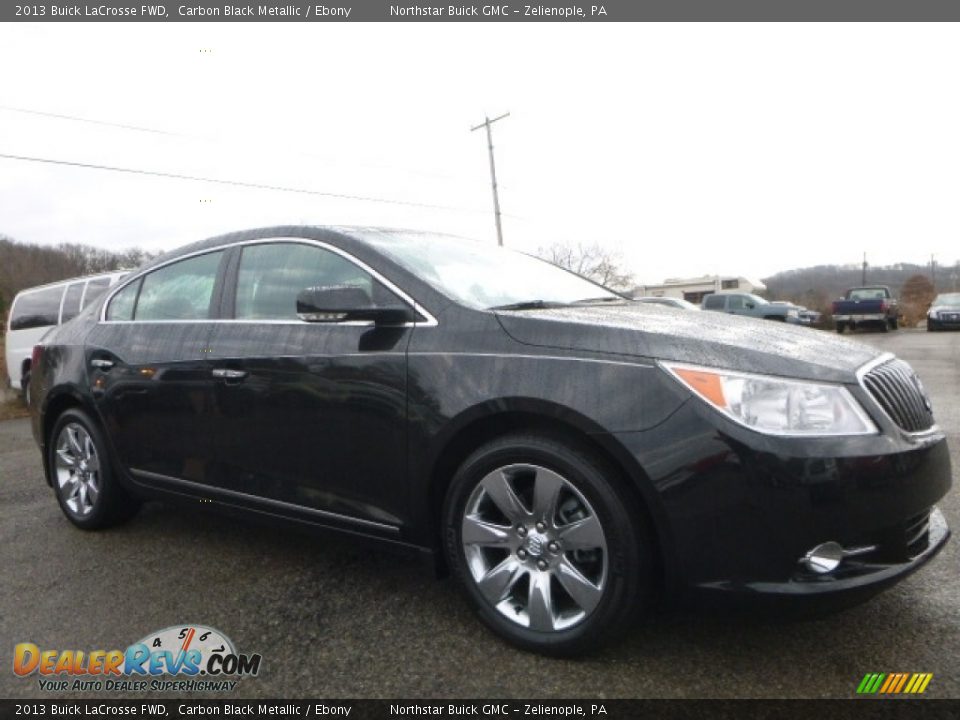2013 Buick LaCrosse FWD Carbon Black Metallic / Ebony Photo #11