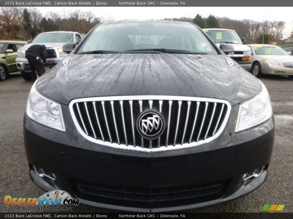 2013 Buick LaCrosse FWD Carbon Black Metallic / Ebony Photo #12