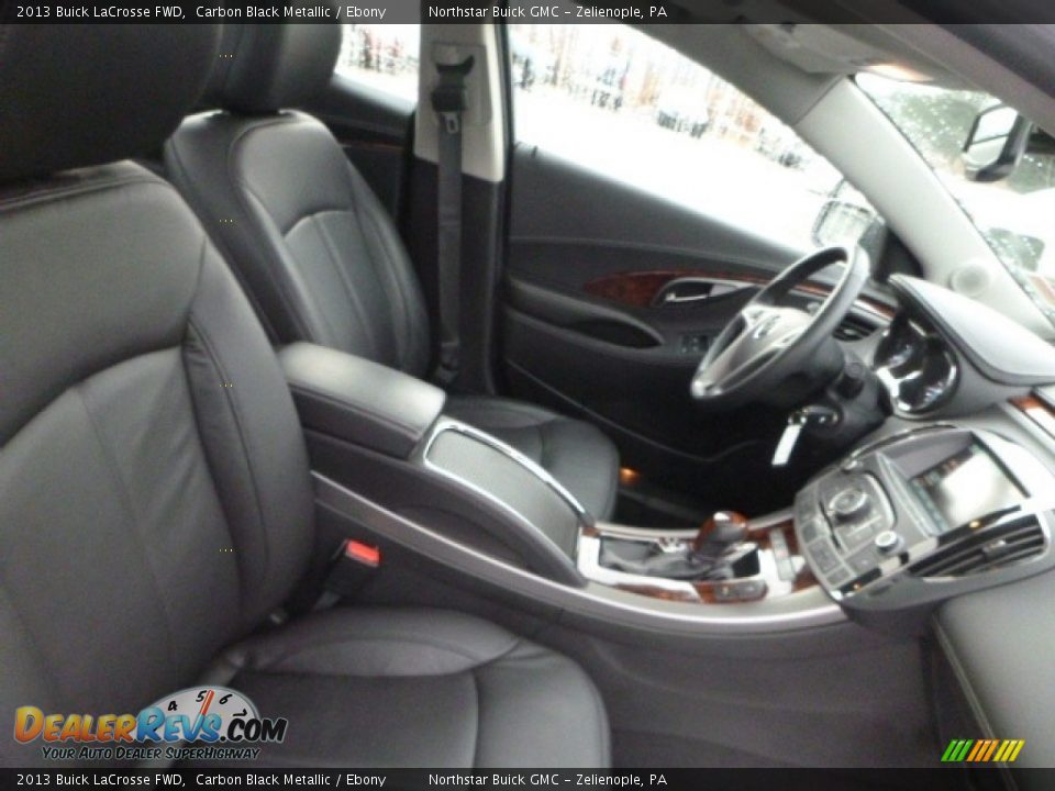 2013 Buick LaCrosse FWD Carbon Black Metallic / Ebony Photo #14