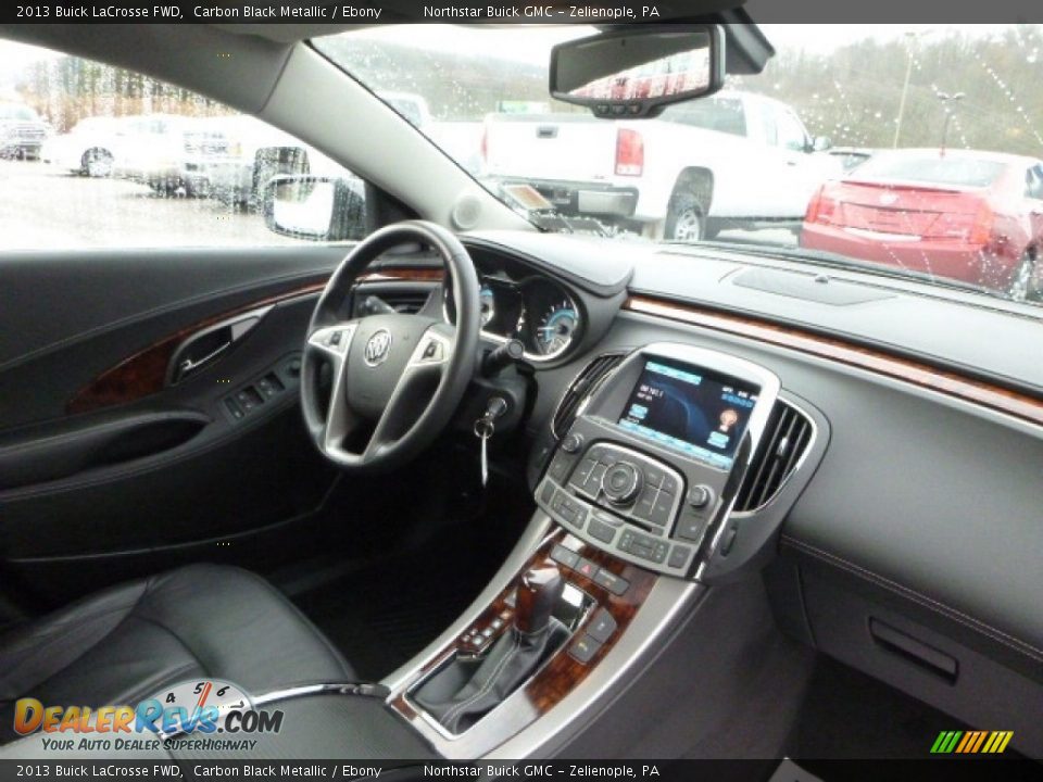 2013 Buick LaCrosse FWD Carbon Black Metallic / Ebony Photo #15