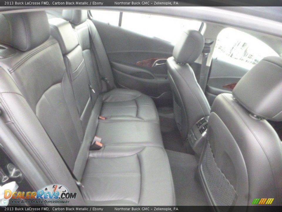 2013 Buick LaCrosse FWD Carbon Black Metallic / Ebony Photo #17