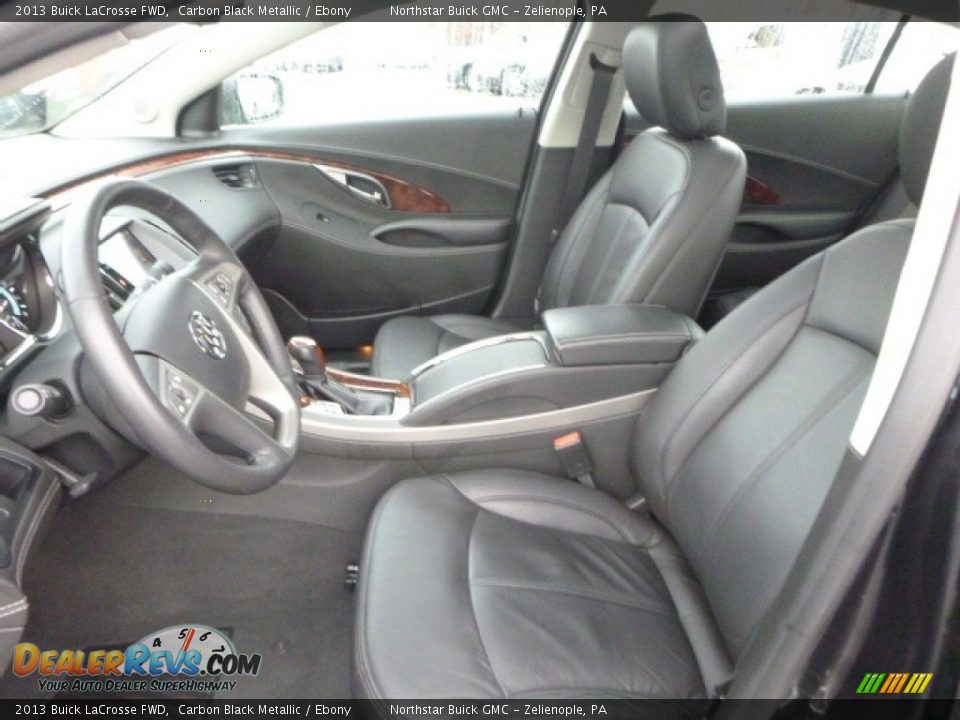 2013 Buick LaCrosse FWD Carbon Black Metallic / Ebony Photo #18