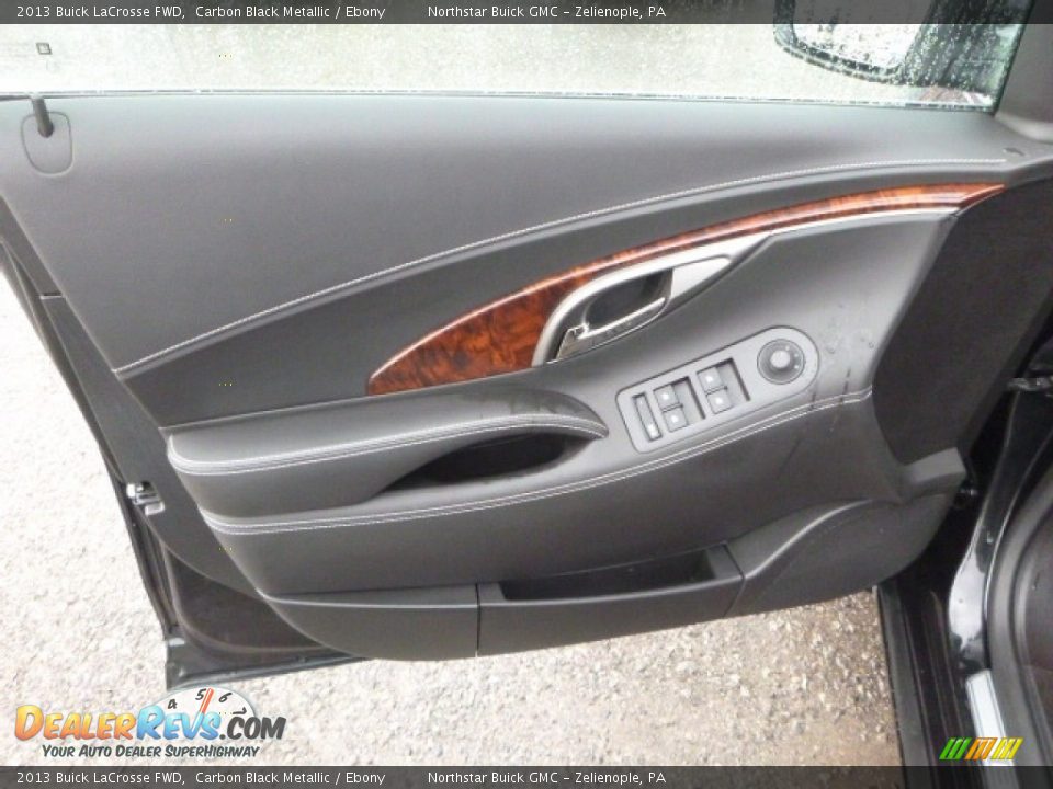 2013 Buick LaCrosse FWD Carbon Black Metallic / Ebony Photo #19