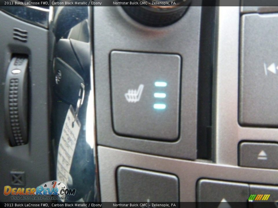 2013 Buick LaCrosse FWD Carbon Black Metallic / Ebony Photo #23