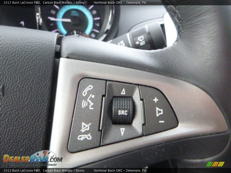 2013 Buick LaCrosse FWD Carbon Black Metallic / Ebony Photo #26