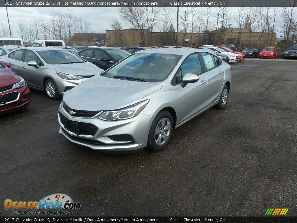 2017 Chevrolet Cruze LS Silver Ice Metallic / Dark Atmosphere/Medium Atmosphere Photo #1
