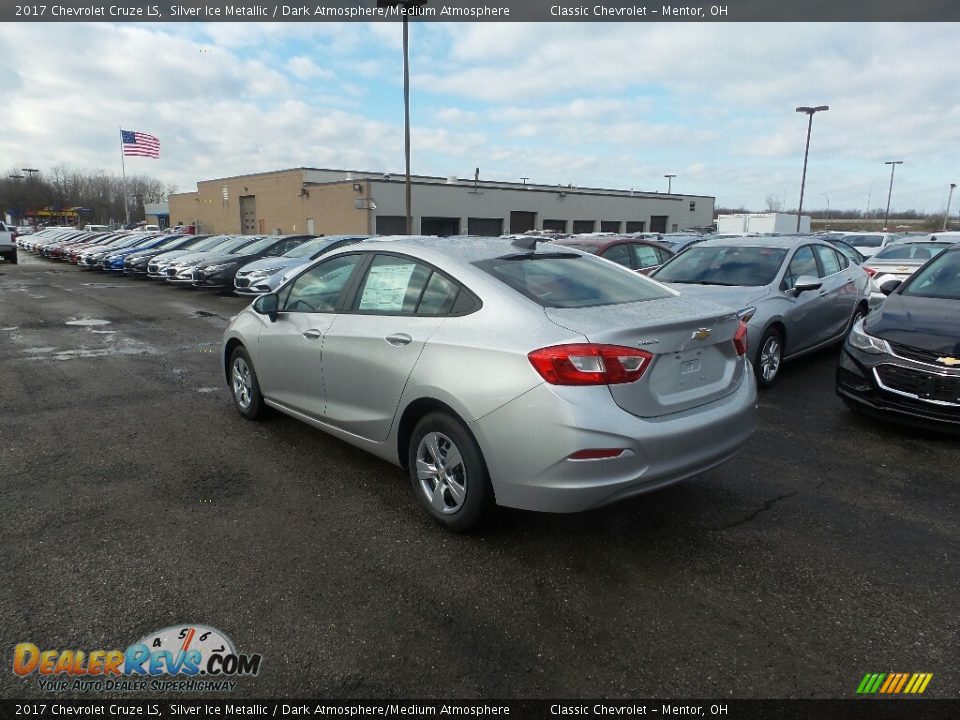 2017 Chevrolet Cruze LS Silver Ice Metallic / Dark Atmosphere/Medium Atmosphere Photo #5