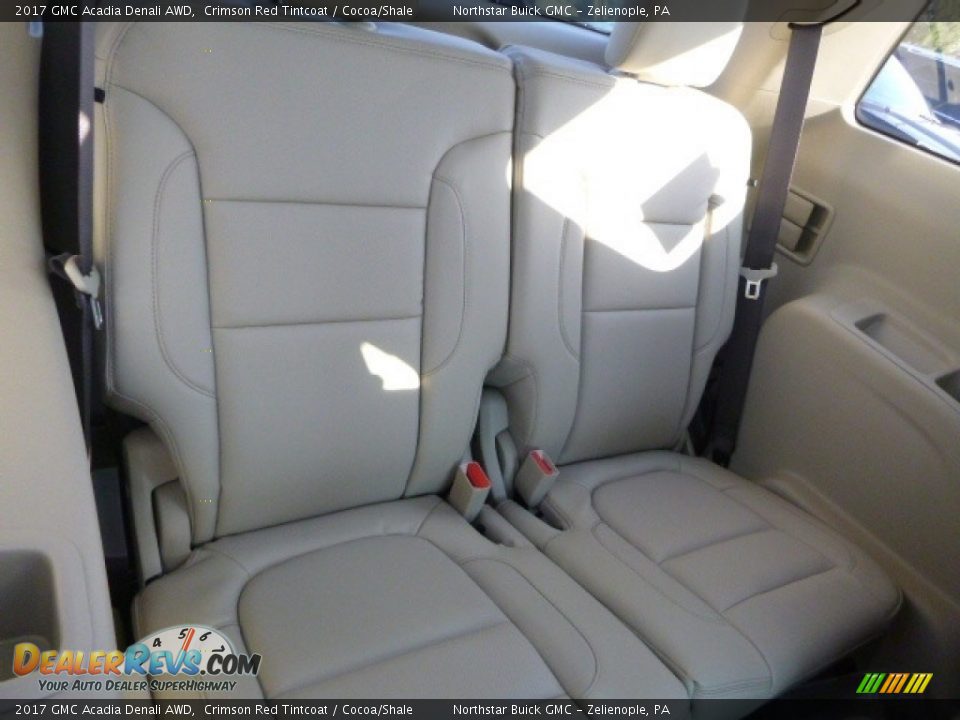 2017 GMC Acadia Denali AWD Crimson Red Tintcoat / Cocoa/Shale Photo #7