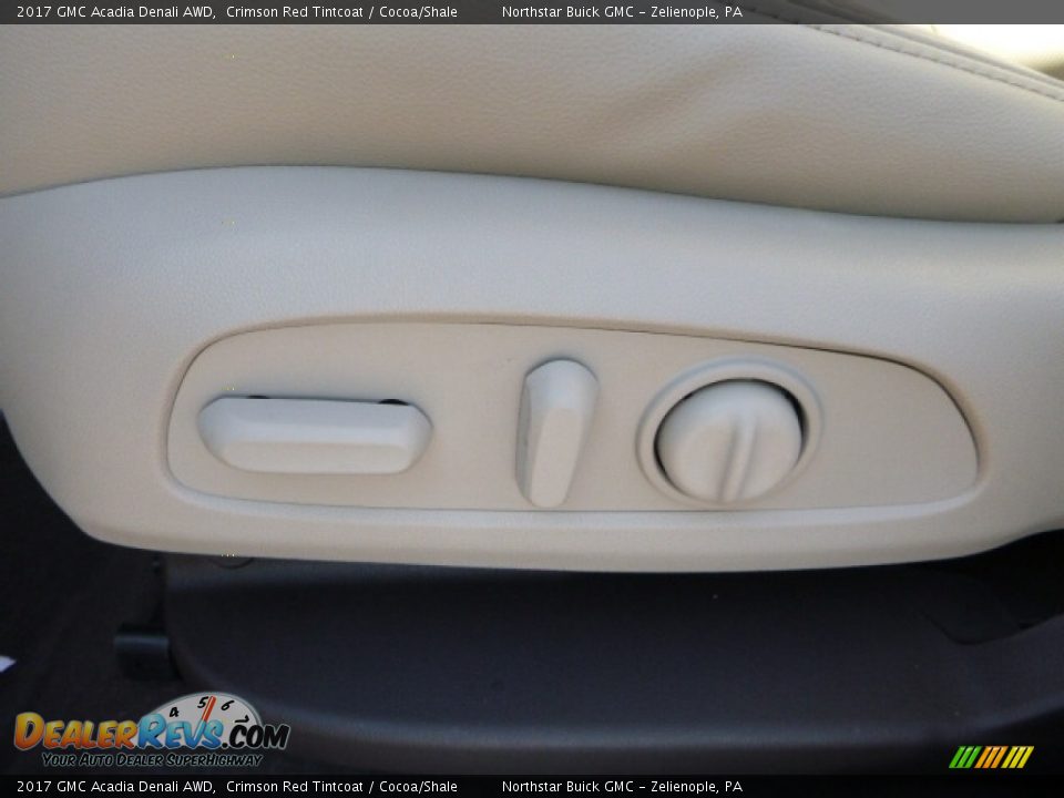 2017 GMC Acadia Denali AWD Crimson Red Tintcoat / Cocoa/Shale Photo #15