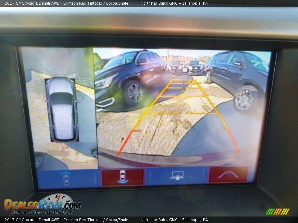 2017 GMC Acadia Denali AWD Crimson Red Tintcoat / Cocoa/Shale Photo #19