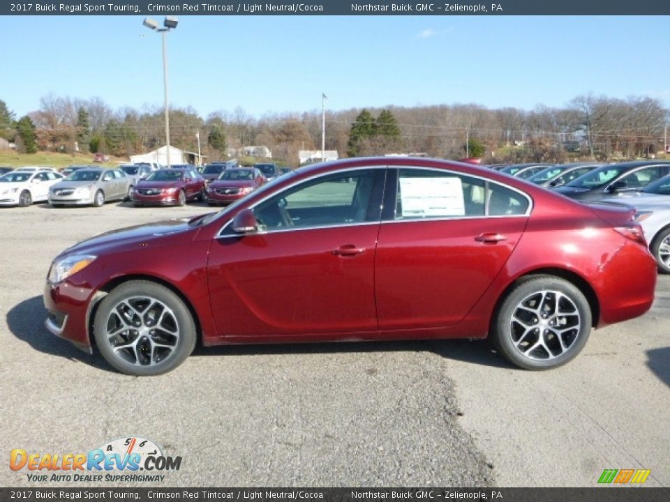 2017 Buick Regal Sport Touring Crimson Red Tintcoat / Light Neutral/Cocoa Photo #3